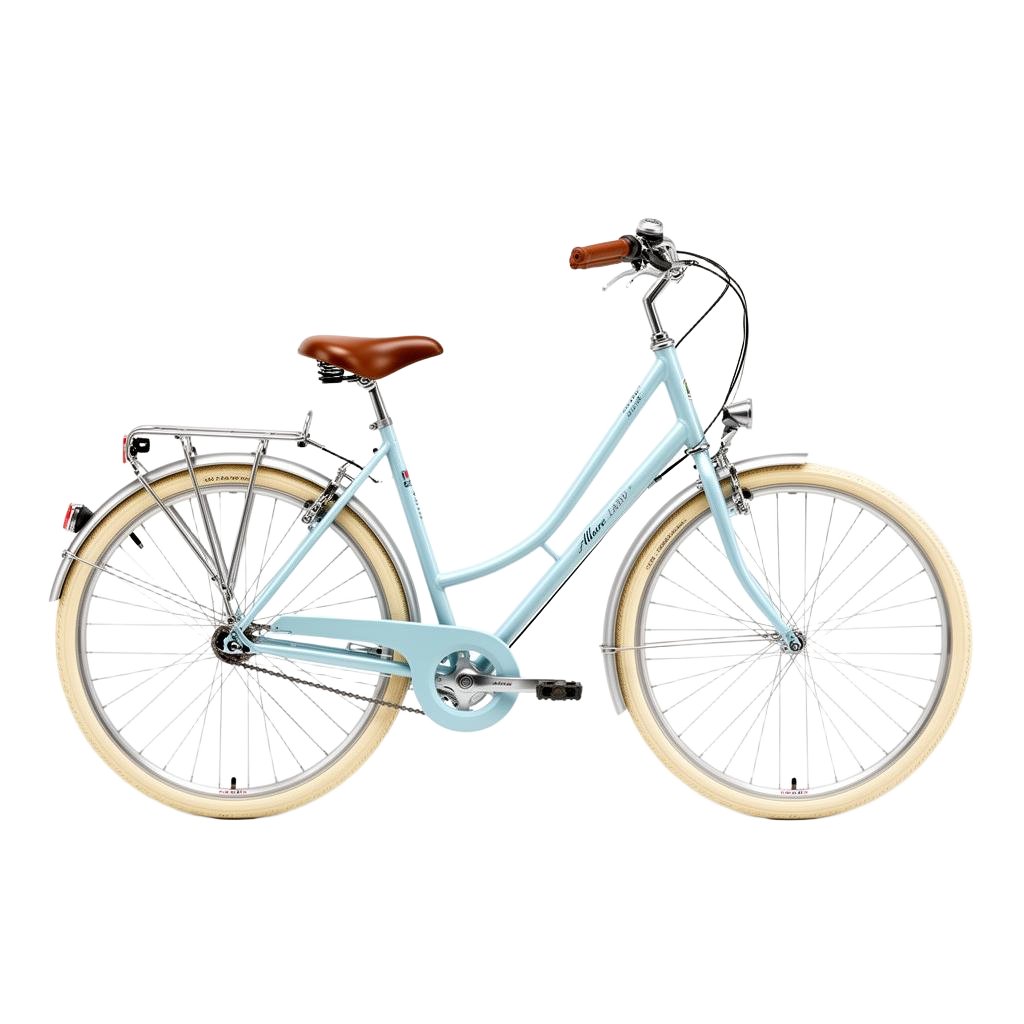 City Cruiser bicycle in Blu Mama non Mama